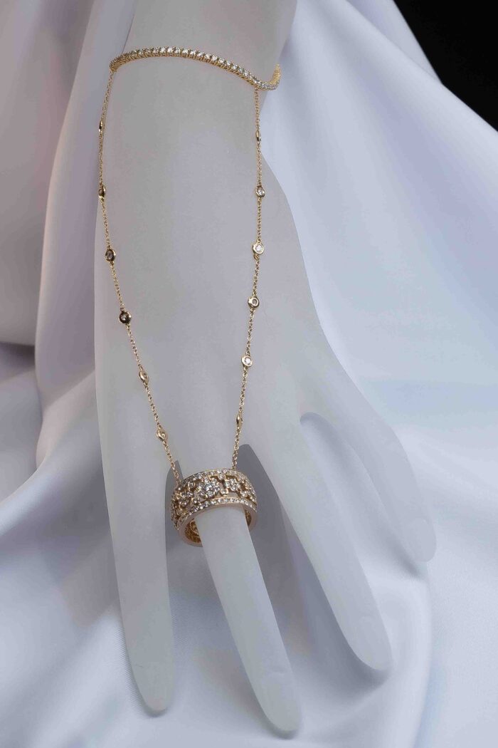 «Yana Jewellery» сақинасы бар білезік — изображение 2